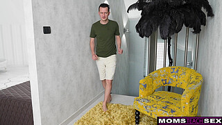 Nelly Kent Demands "Your Cock Is Better Than My Dildo" Then Rides Sam Bourne Creampie