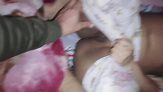 My stepbrother touch My Boobs and pussy late at night