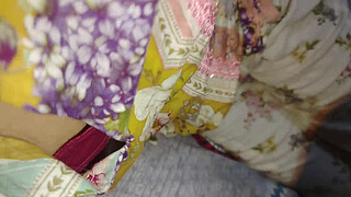 My stepbrother touch My Boobs and pussy late at night