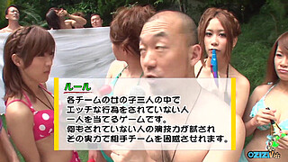 It was a party at the pool and a lot of sexy people were involvde.