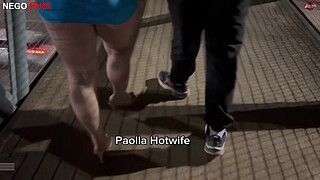 Giving it up in public and being cheated on by a jealous cuckold over a giant cock - Paolla Hotwife