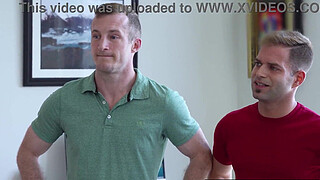 Blonde mature stepmother Gigi Dior needs a wild ride on two huge cocks