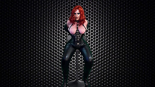 Granny Carmen's Catwoman Cleans Bruce Wayne's Cock With Her Tongue