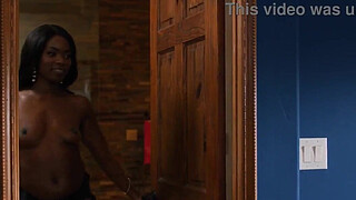 Big boobs mature blonde MILF and her black bestie fuck each other