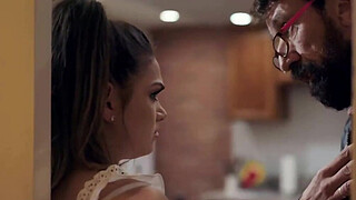 Sexy Tourist Fucks With Pervy Mature Host Just To Get Her Passport Back