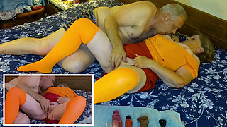 Granny Carmen's Velma Dinkley: Cock Sucking, 2 Position Fucking Creampied Sleuth Slut