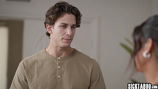 Horny perfect ass teen Kylie Rocket fucks her new stepsisters stud husband