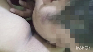 Sucking on the rich and soft pussy of a mature married woman from Alto La Paz