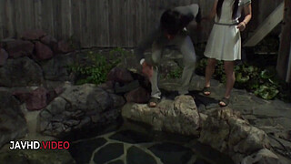 Shaved Pussy Asian beauty seduces with hardcore blowjob skills Fucked passionately Teen