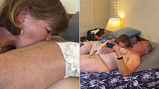 Granny Carmen Angel: Gilf Heavenly Cock Sucker