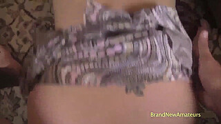 Busty Blonde MILF Andrea Sloppy Deepthroat Blowjob Passionate Oral!