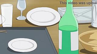 Hentai teen fucks horny neighbors