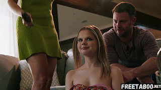 Babysitter Coco Lovelock Agrees To Threesome With Kinky Couple