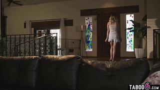 Stepdad steals teen stepdaughter her hot bisexual friend