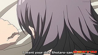 Hentai teen fucks horny redhead and landlord