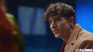 MILFY Married Redhead Lauren Phillips Gets DPed By Two Studs