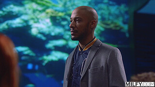 MILFY Married Redhead Lauren Phillips Gets DPed By Two Studs