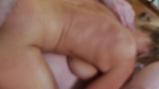 Double Pussy Penetration on Blonde Bimbo