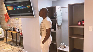 Colombian Blonde Has Hardcore Interracial Sex With Her Roommate BBC - Monique Fuentes