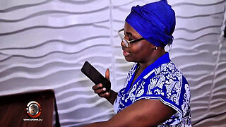 Big ass granny got served hard by two big cocks