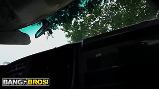 BANGBROS - Harper Hill’s Round Butt And Blonde Hair Make For An Unforgettable Bang Bus Ride