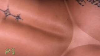 She couldn't resist when I took off my bikini and started sucking me all over.