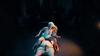 Ice Queen Tries Comedy... Ends Up Stroking & Sucking Two Thick Cocks On Stage! Part 1