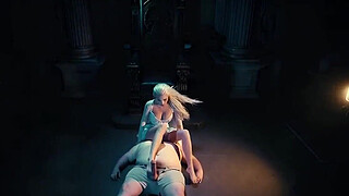 Ice Queen Tries Comedy... Ends Up Stroking & Sucking Two Thick Cocks On Stage! Part 1