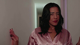 My MILF neighbor flirts with me in the elevator, so I pay her an “innocent” visit.