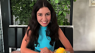 I picked up a naughty girl on the beach and fucked her hard in a hotel room