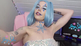 I accidentally ejaculated on the clown's face.