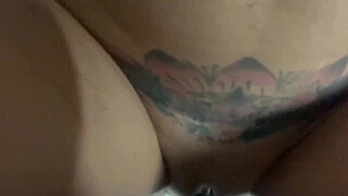 She was cursing me but wouldn't stop sucking my dick, that slut of a stepmother of mine. I came in her mouth to calm her down.