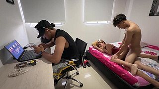 I have rough sex with my stepmother behind her husband's back and it ends in the best sex of our lives.