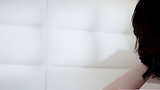 Blondie teen with nice round big boobs seduced by her roommate -Lexi Lore, Freya Parker