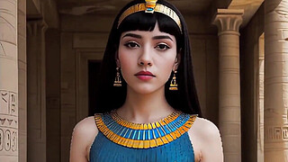 Cleopatra forces a slave to have sex. Sex with Cleopatra.