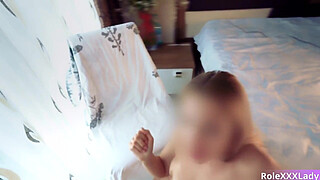 Cute Blonde POV — She Took It Deep and Begged for More