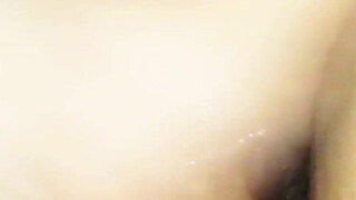 Giving it to a mature veteran doggy style with a rich, wet pussy