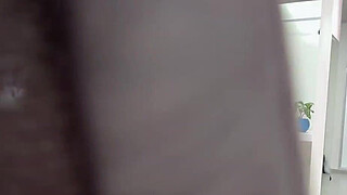 Surprised My Stepmom With Cock!! She Almost Caught Me Smelling Her Panties