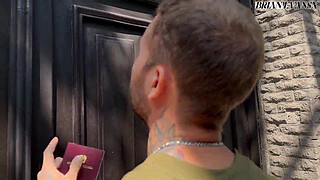 Marian Franco in Mexico fucks Colombian blond Brian Evans with her giant white ass